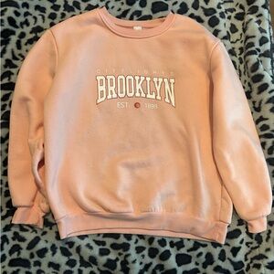 Peach Brooklyn Sweatshirt